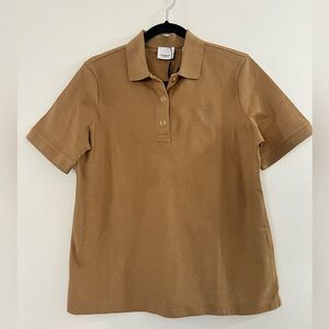 Burberry Womens Malleco Polo Cotton Shirt